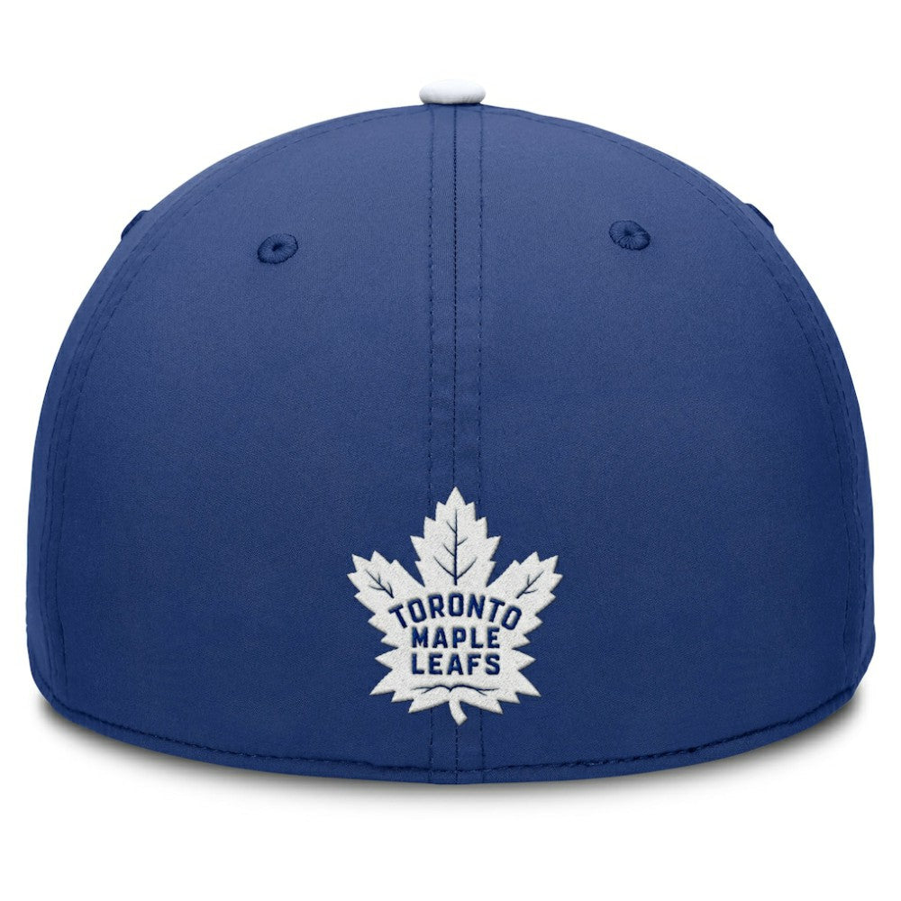 Toronto Maple Leafs Fanatics Authentic Pro Rink Team Code Flex Hat - Blue/White Hats
