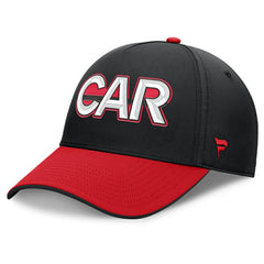 Carolina Hurricanes Fanatics Authentic Pro Rink Team Code Flex Hat - Black/Red Hats