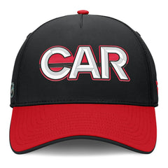 Carolina Hurricanes Fanatics Authentic Pro Rink Team Code Flex Hat - Black/Red Hats