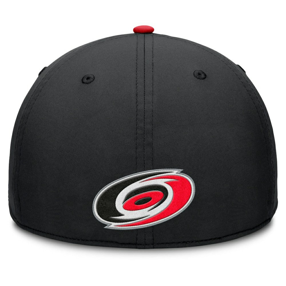 Carolina Hurricanes Fanatics Authentic Pro Rink Team Code Flex Hat - Black/Red Hats