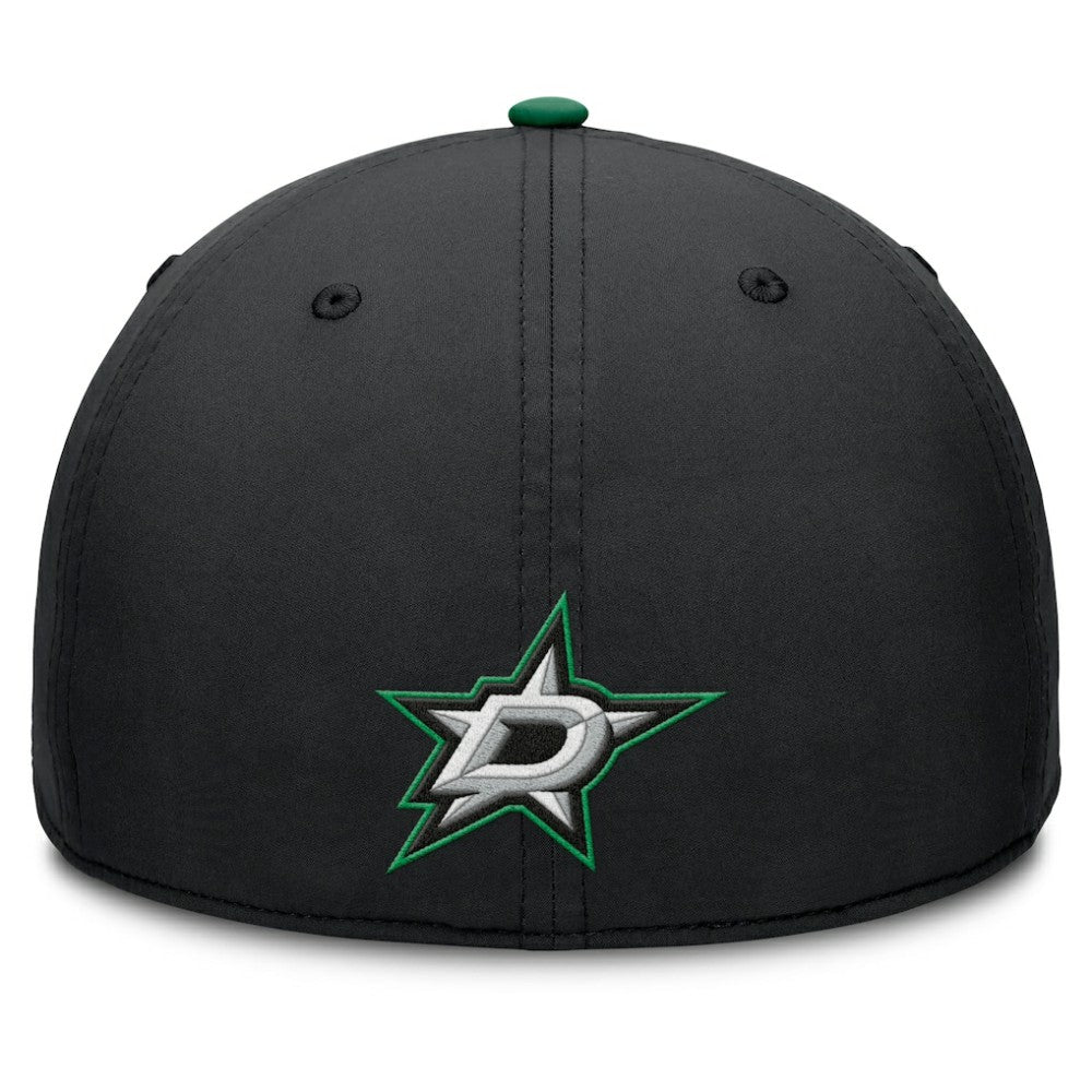 Dallas Stars Fanatics Authentic Pro Rink Team Code Flex Hat - Black/Kelly Green Hats