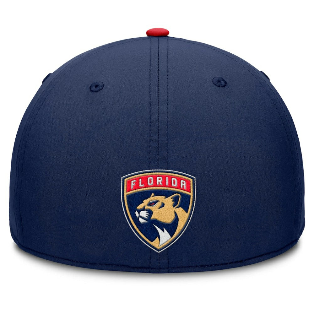 Florida Panthers Fanatics Authentic Pro Rink Team Code Flex Hat - Navy/Red Hats