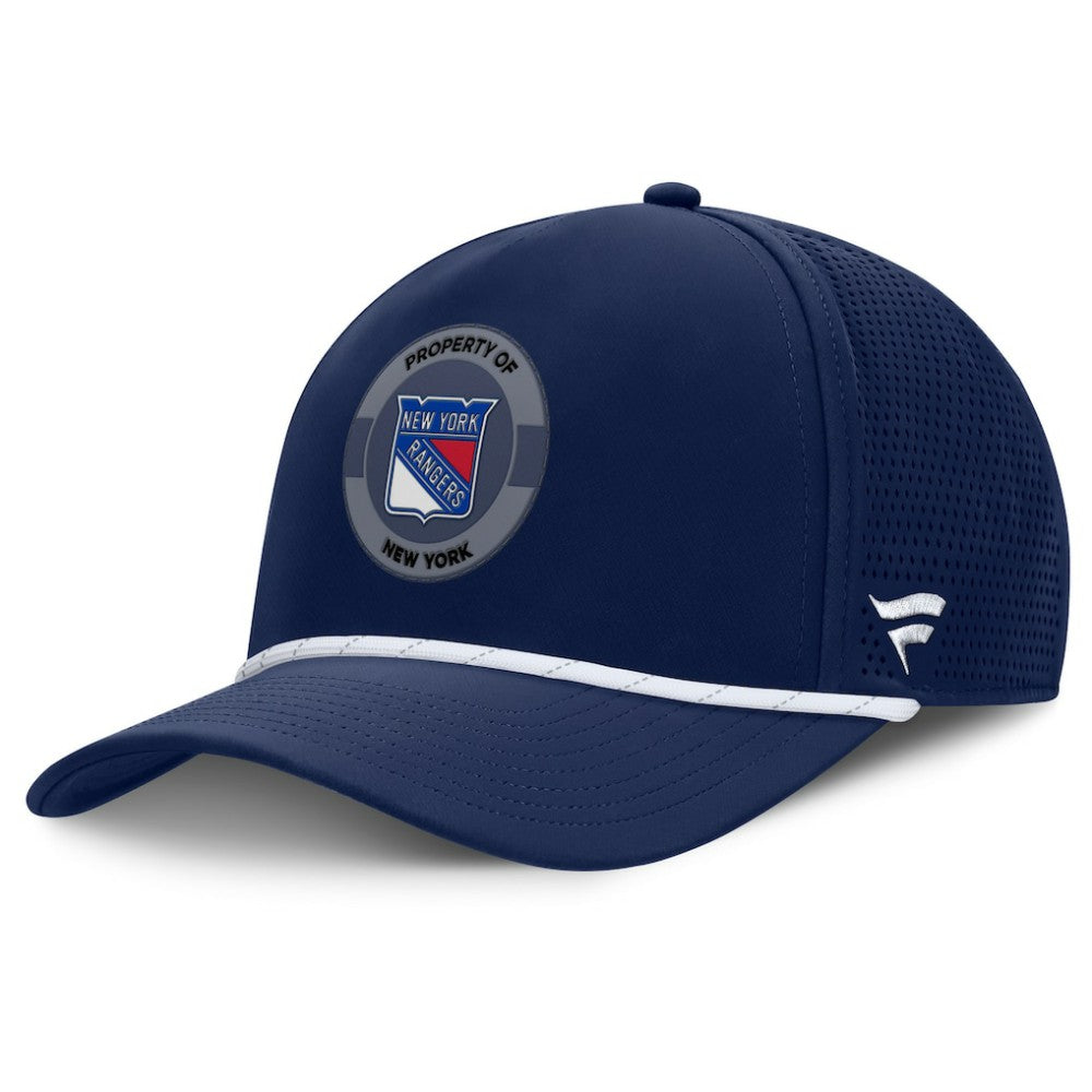 New York Rangers Fanatics Authentic Pro Rink Adjustable Hat - Navy Hats