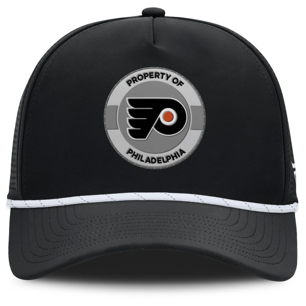Philadelphia Flyers Fanatics Authentic Pro Rink Adjustable Hat - Black Hats