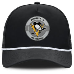 Pittsburgh Penguins Fanatics Authentic Pro Rink Adjustable Hat - Black Hats
