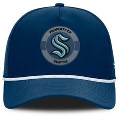 Seattle Kraken Fanatics Authentic Pro Rink Adjustable Hat - Deep Sea Blue Hats