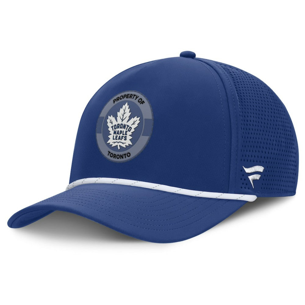 Toronto Maple Leafs Fanatics Authentic Pro Rink Adjustable Hat - Blue Hats