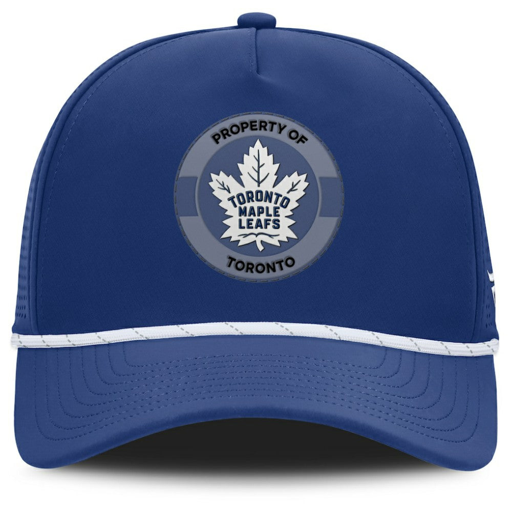 Toronto Maple Leafs Fanatics Authentic Pro Rink Adjustable Hat - Blue Hats