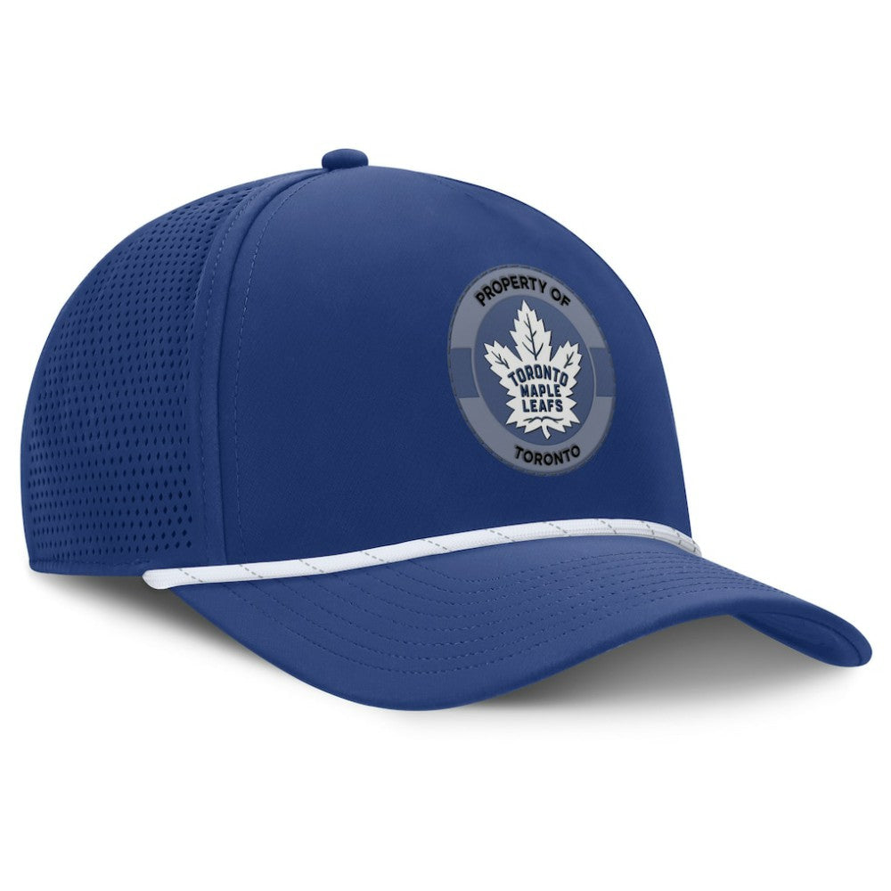 Toronto Maple Leafs Fanatics Authentic Pro Rink Adjustable Hat - Blue Hats