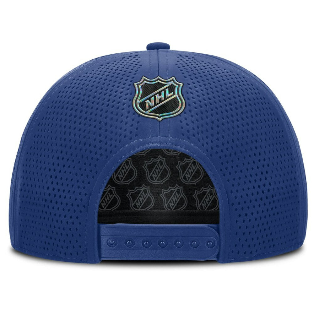 Toronto Maple Leafs Fanatics Authentic Pro Rink Adjustable Hat - Blue Hats