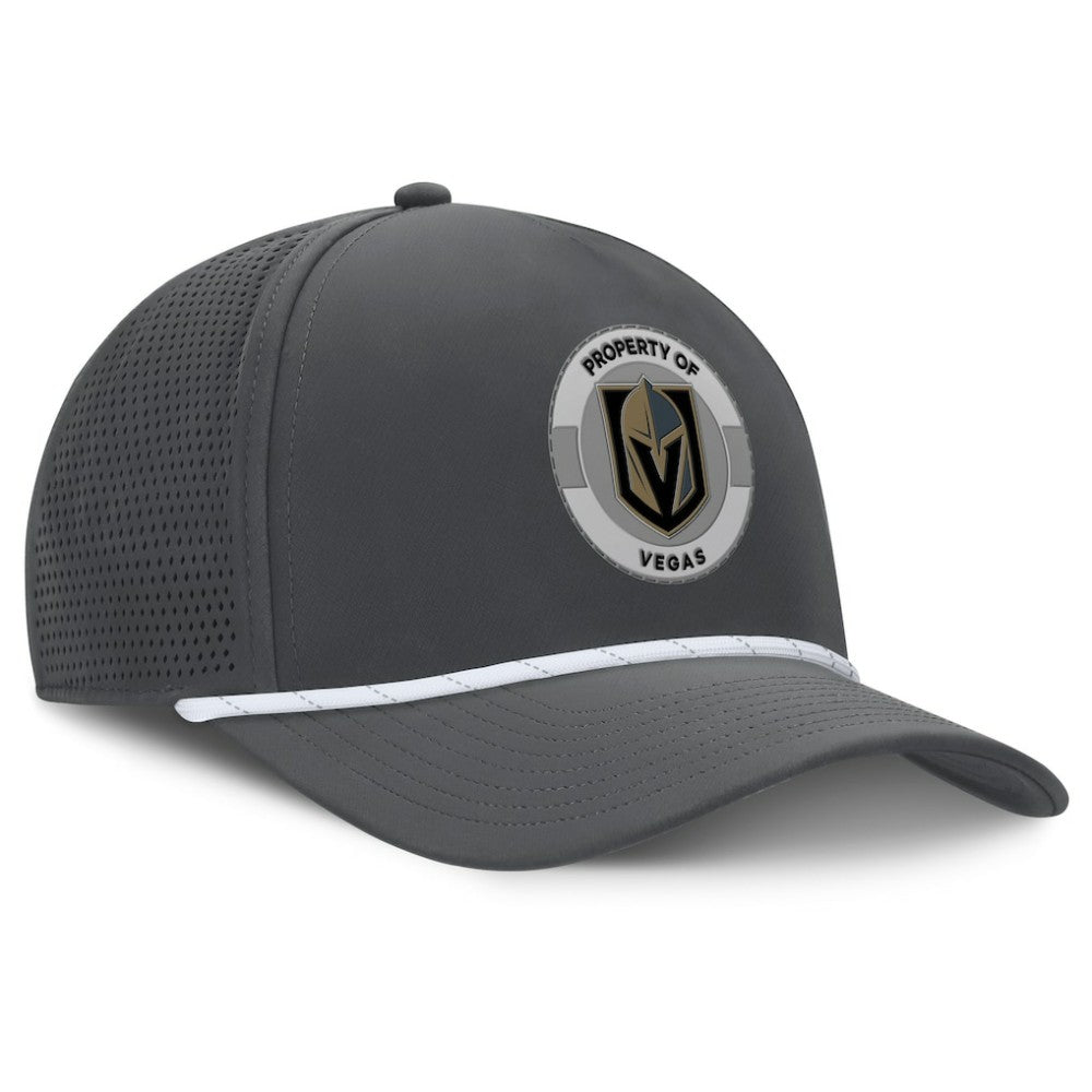 Vegas Golden Knights Fanatics Authentic Pro Rink Adjustable Hat - Charcoal Hats
