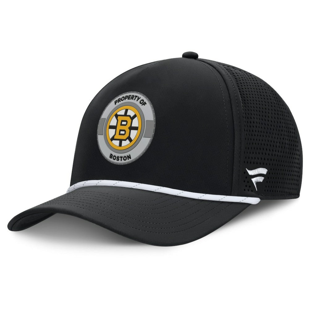 Boston Bruins Fanatics Authentic Pro Rink Adjustable Hat - Black Hats