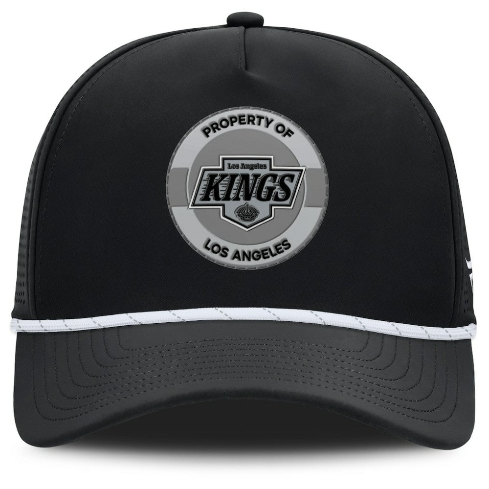 Los Angeles Kings Fanatics Authentic Pro Rink Adjustable Hat - Black Hats
