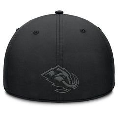 Utah Mammoth Fanatics Authentic Pro Road Team Code Flex Hat - Black Hats