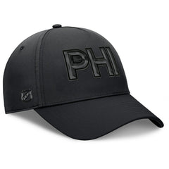 Philadelphia Flyers Fanatics Authentic Pro Road Team Code Flex Hat - Black Hats