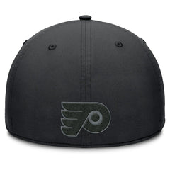 Philadelphia Flyers Fanatics Authentic Pro Road Team Code Flex Hat - Black Hats