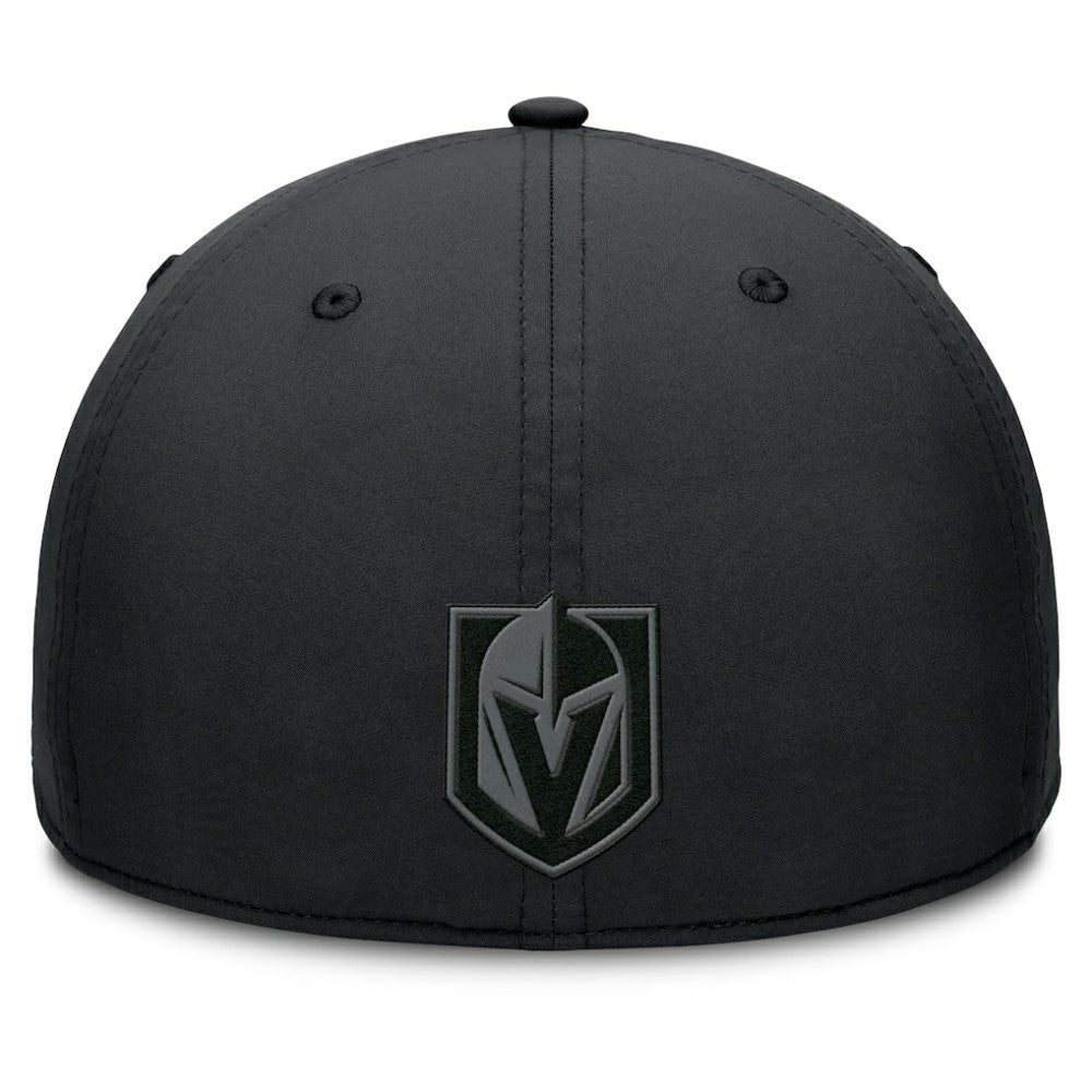 Vegas Golden Knights Fanatics Authentic Pro Road Team Code Flex Hat - Black Hats