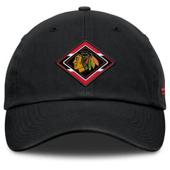 Chicago Blackhawks Fanatics Women's Authentic Pro Rink Adjustable Hat - Black Hats