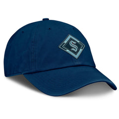 Seattle Kraken Fanatics Women's Authentic Pro Rink Adjustable Hat - Deep Sea Blue Hats