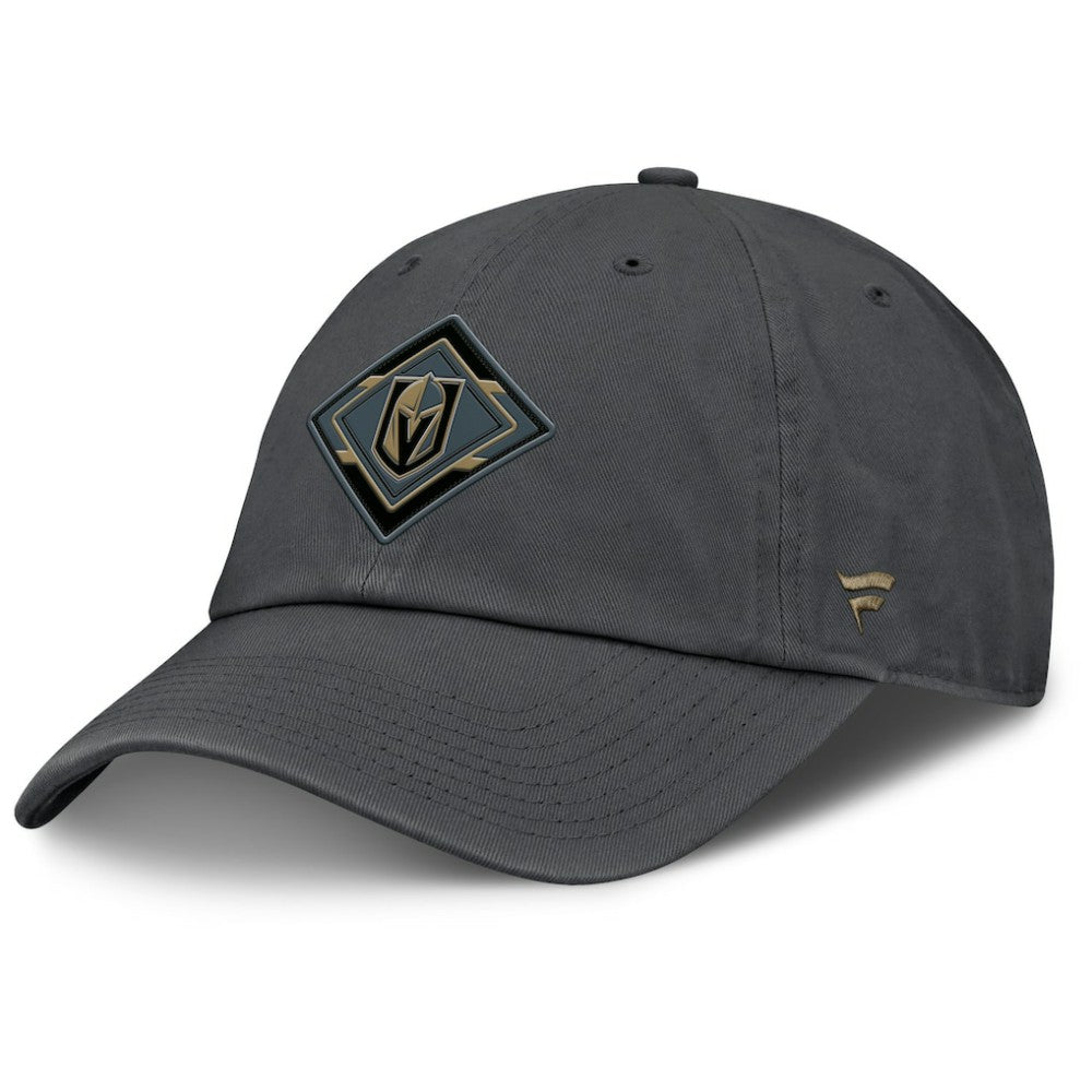 Vegas Golden Knights Fanatics Women's Authentic Pro Rink Adjustable Hat - Charcoal Hats