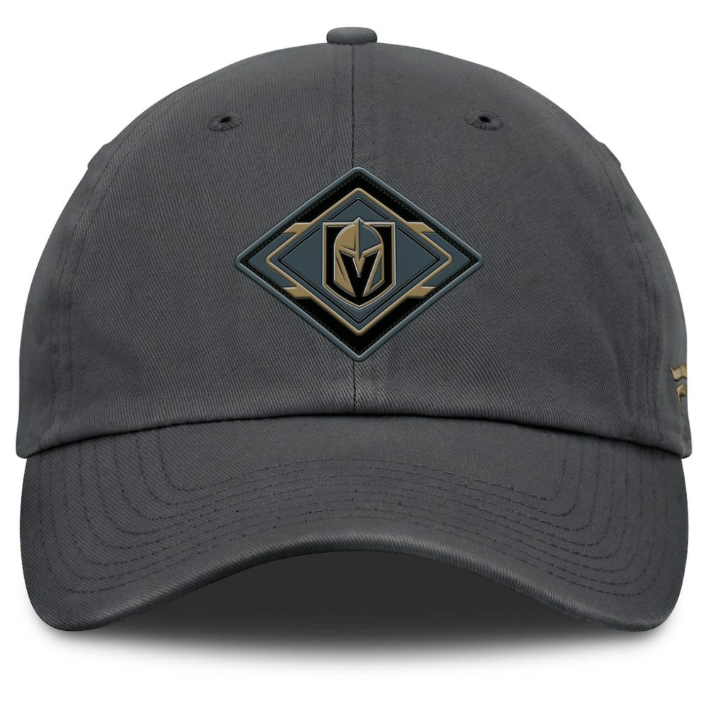 Vegas Golden Knights Fanatics Women's Authentic Pro Rink Adjustable Hat - Charcoal Hats