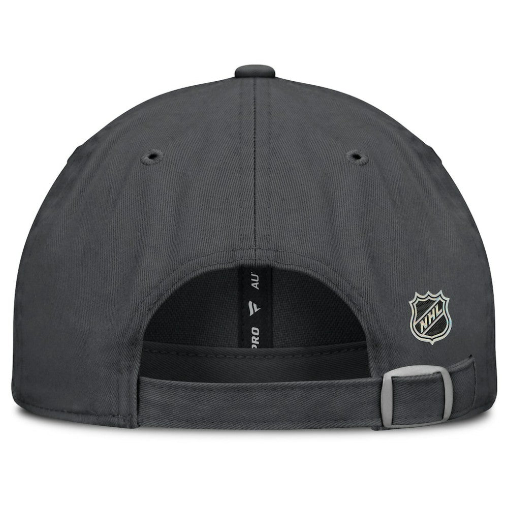 Vegas Golden Knights Fanatics Women's Authentic Pro Rink Adjustable Hat - Charcoal Hats
