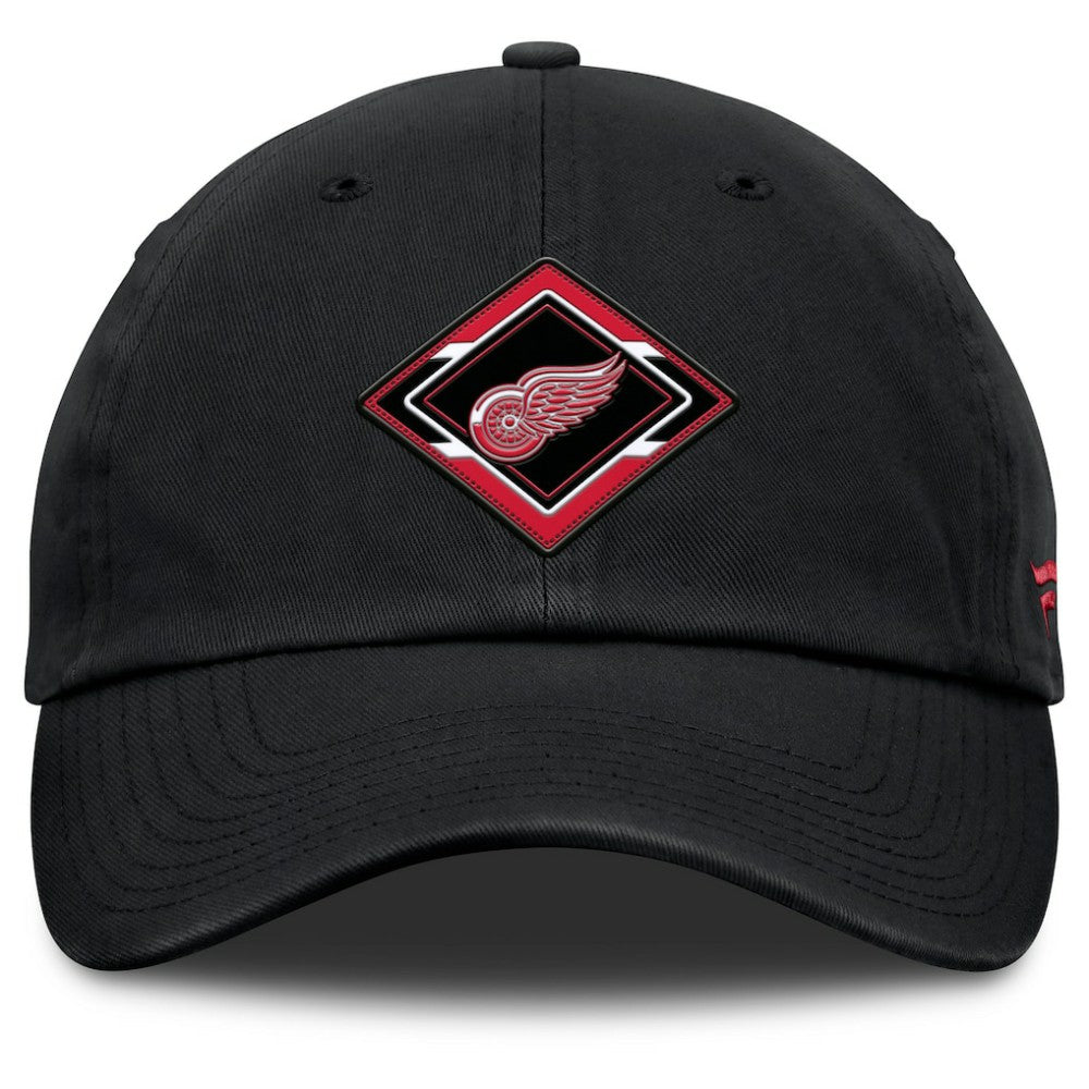 Detroit Red Wings Fanatics Women's Authentic Pro Rink Adjustable Hat - Black Hats