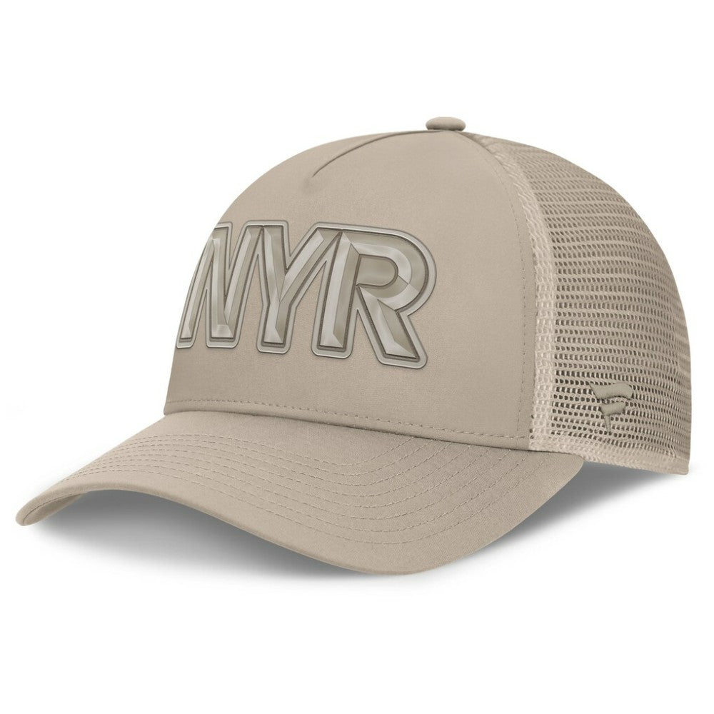 New York Rangers Fanatics Women's Authentic Pro Road Trucker Adjustable Hat - Tan Hats