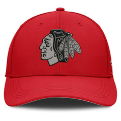 Chicago Blackhawks Fanatics Homage Adjustable Hat - Red Hats