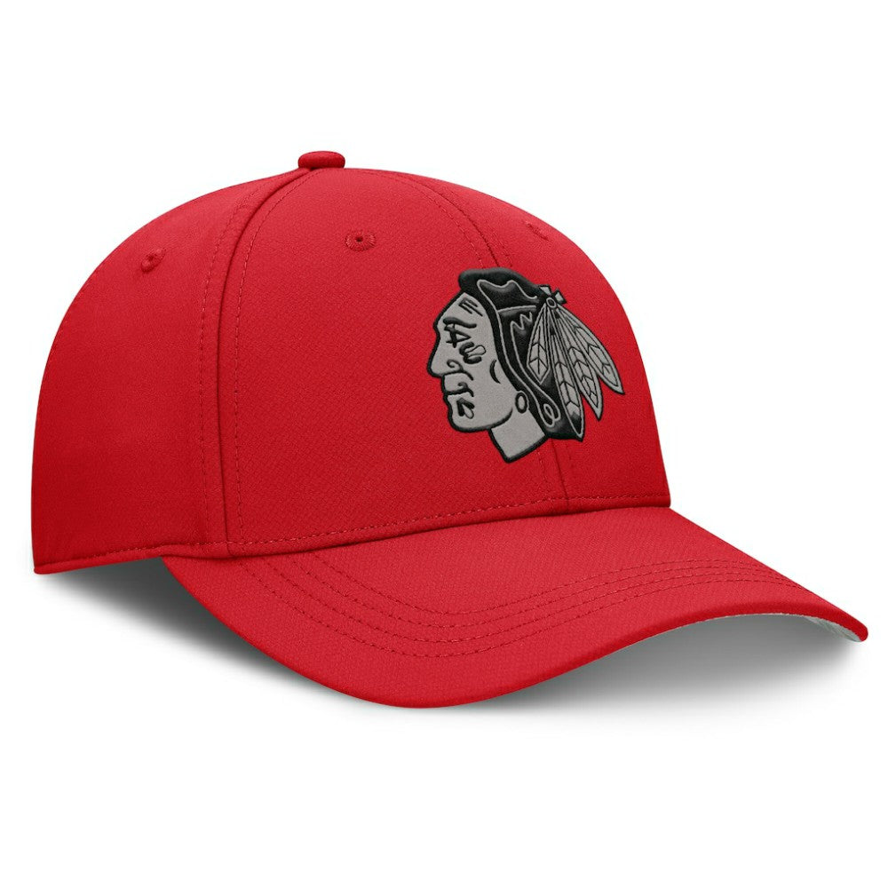 Chicago Blackhawks Fanatics Homage Adjustable Hat - Red Hats