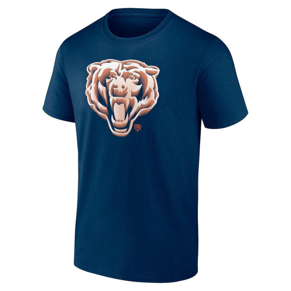 Chicago Bears Chrome Dimension T-Shirt - Navy online