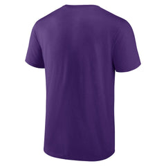 Minnesota Vikings Chrome Dimension T-Shirt - Purple sale
