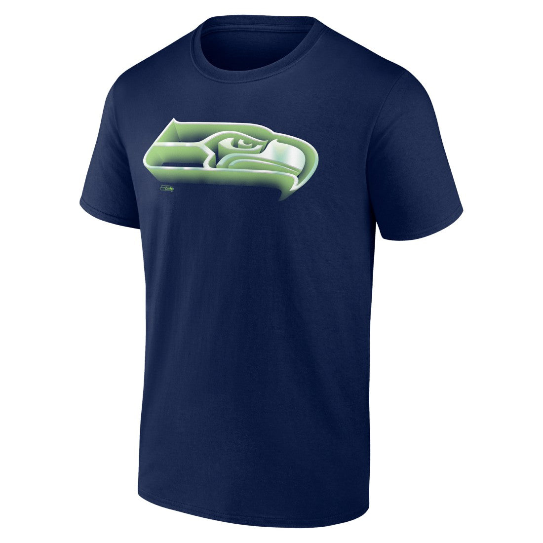 Seattle Seahawks Chrome Dimension T-Shirt - College Navy cheap