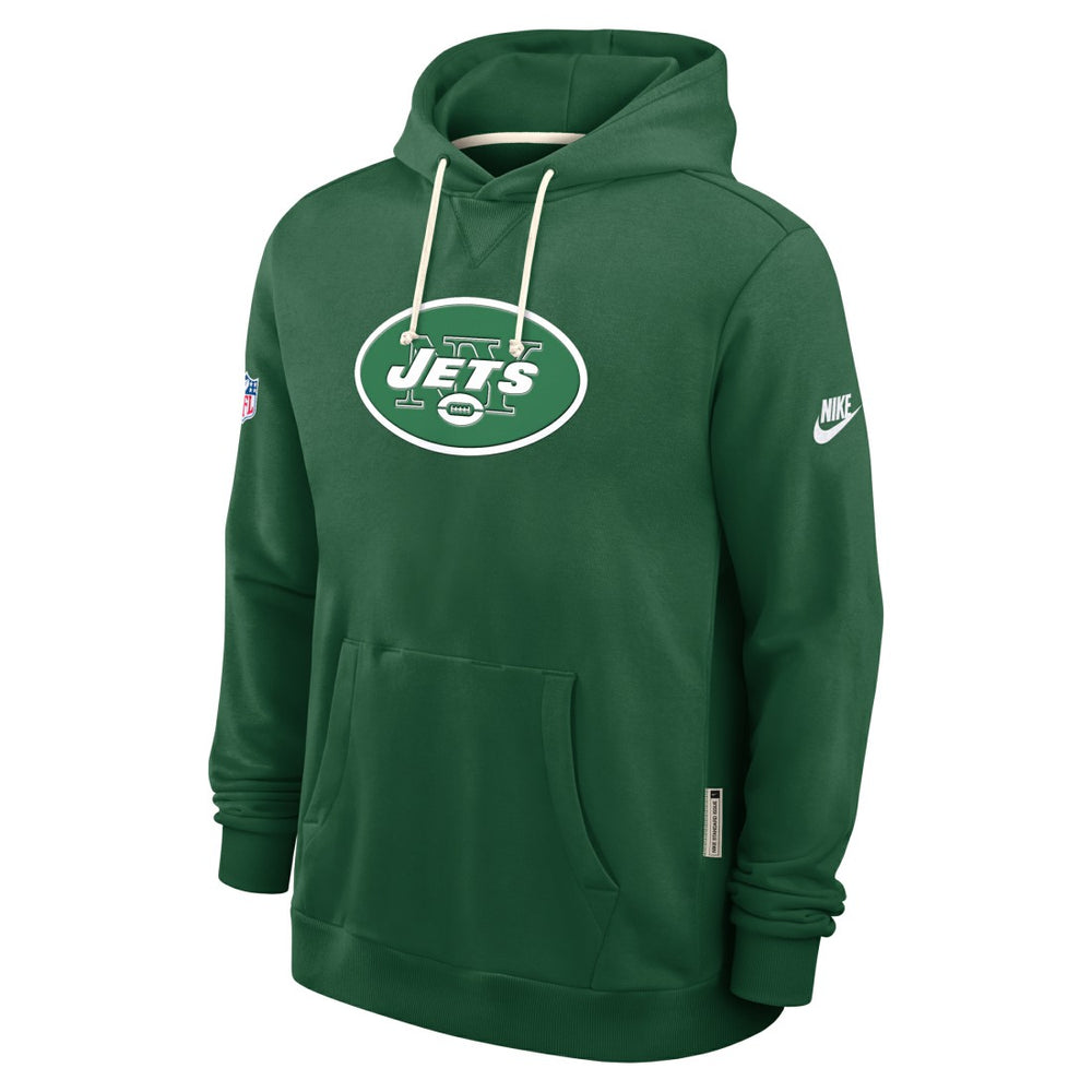 New York Jets Sideline Standard Issue Alt 2 Dri-FIT Hoodie - Green for sale