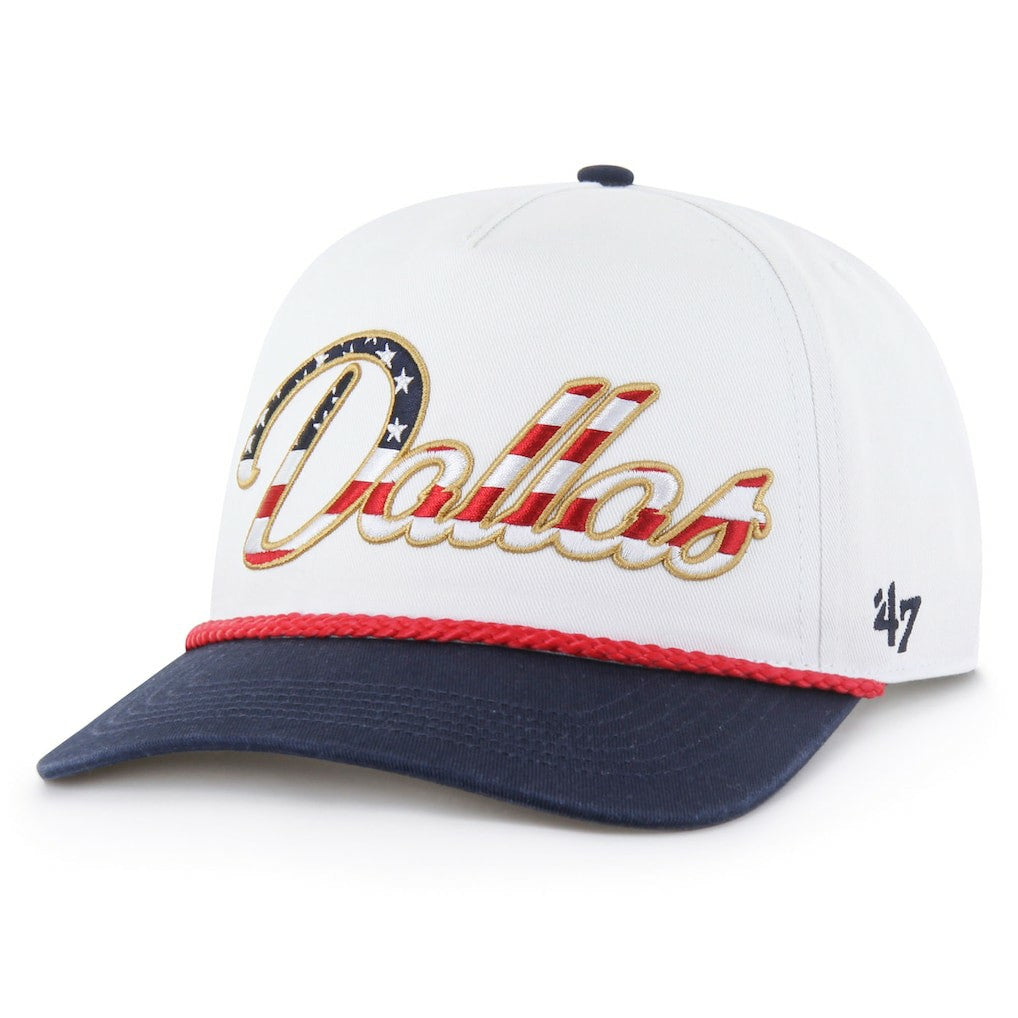 Dallas Cowboys '47 Patriotic Overhand Hitch Adjustable Hat - White discount