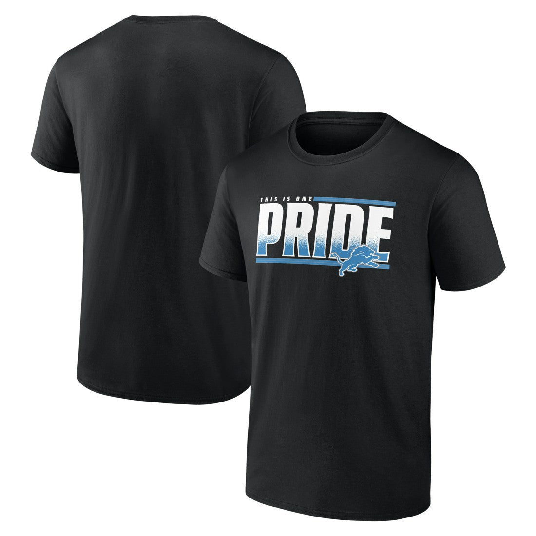 Detroit Lions One Pride T-Shirt - Black on sale