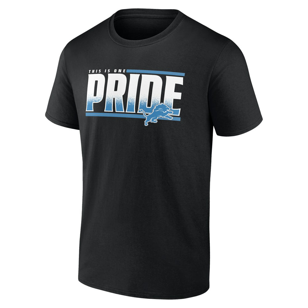 Detroit Lions One Pride T-Shirt - Black on sale