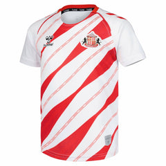 Sunderland Hummel Home Pre-Match Jersey / White / Kids discount