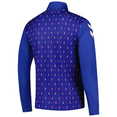 Sunderland Hummel Away Pre-Match Half Zip - Blue discount