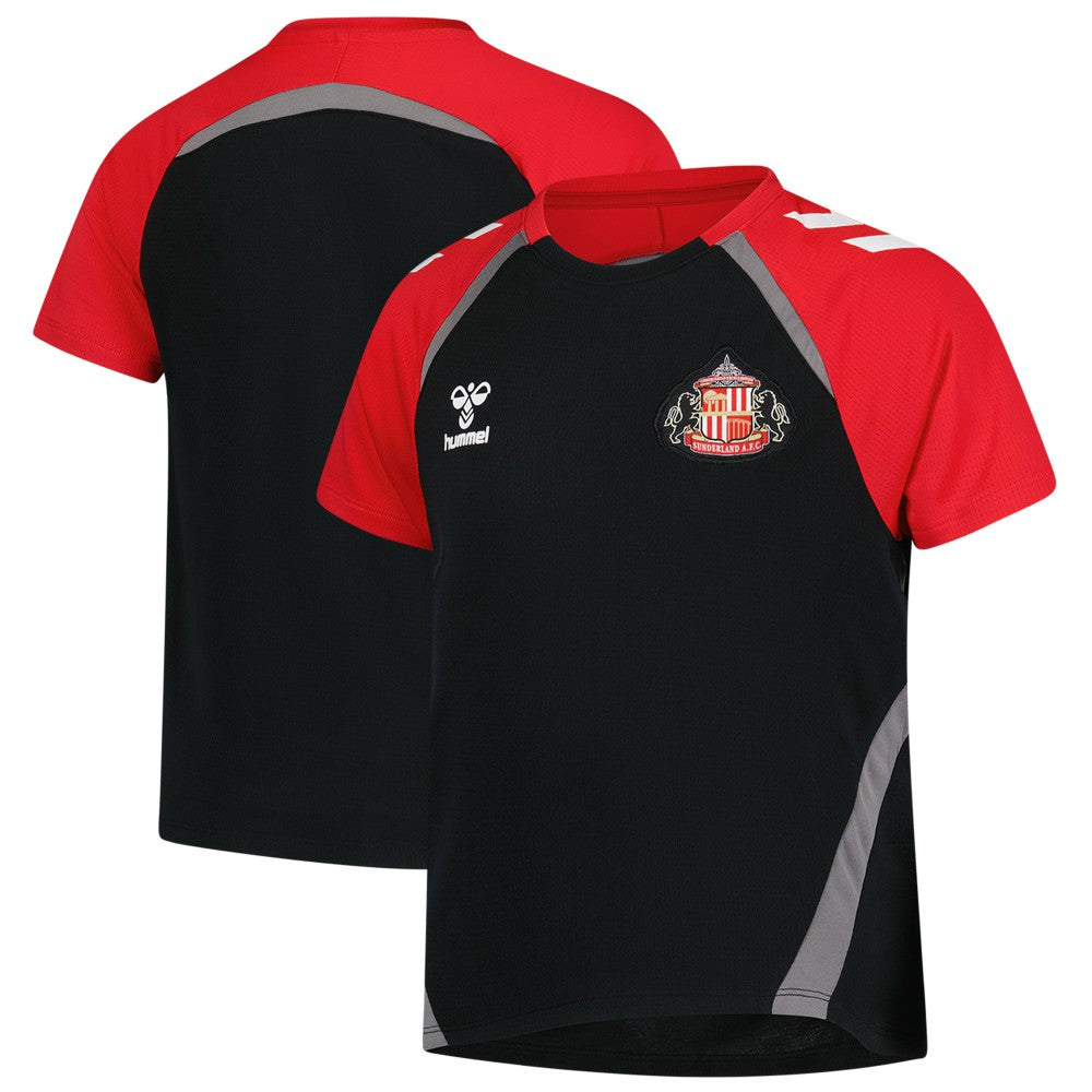 Sunderland Hummel Training Jersey / Black- Kids outlet