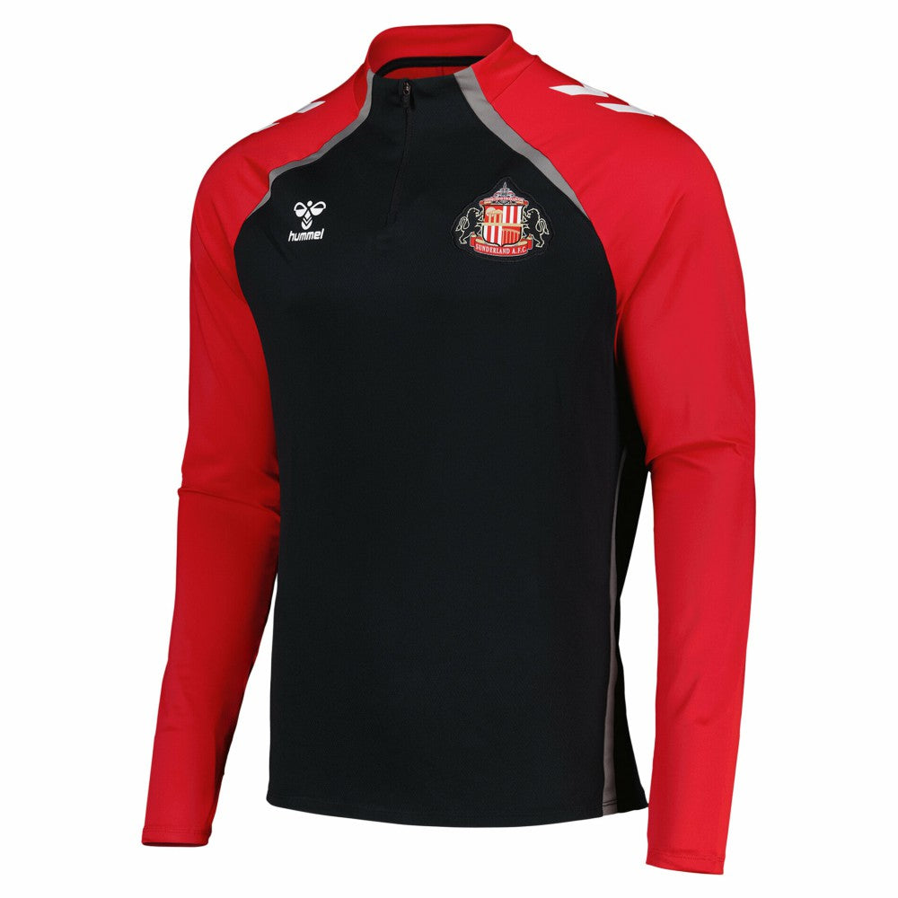 Sunderland Hummel Training Half Zip - Black online