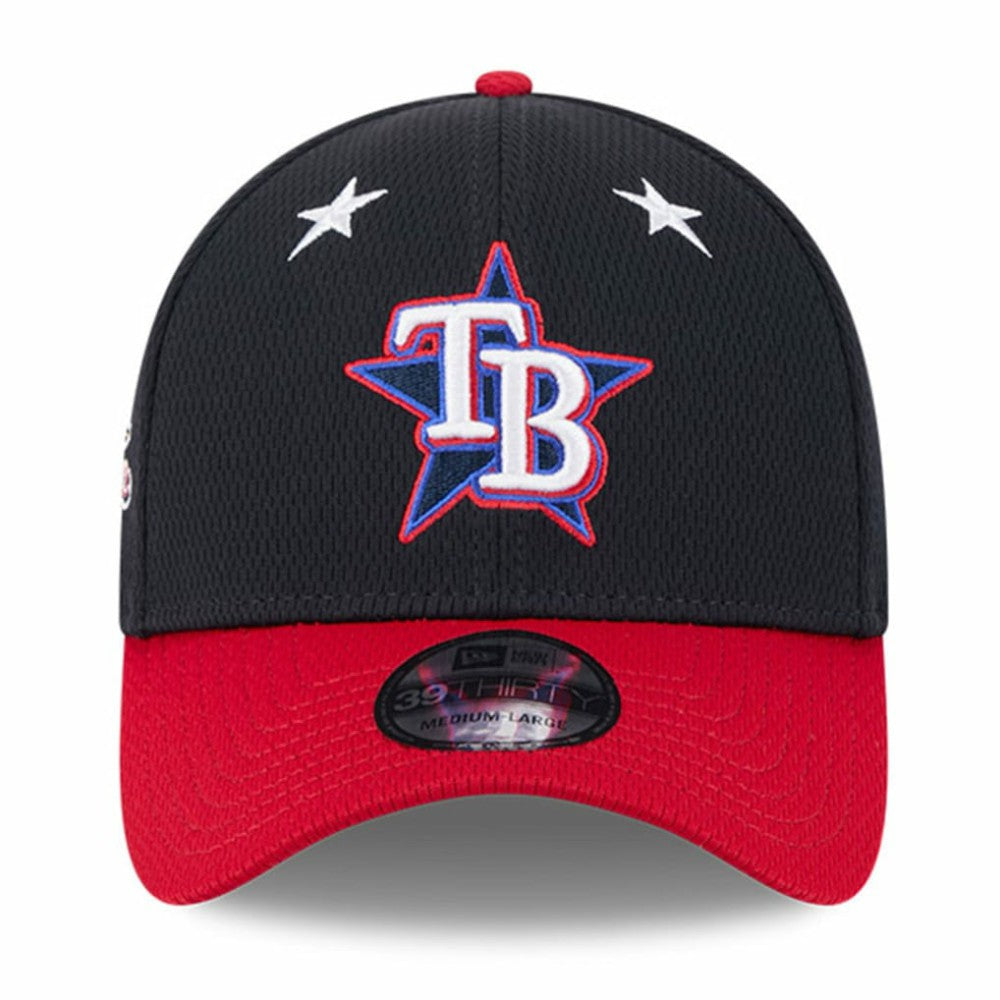 Tampa Bay Rays 2025 MLB All-Star Game Workout 39THIRTY Flex Hat Navy/Red