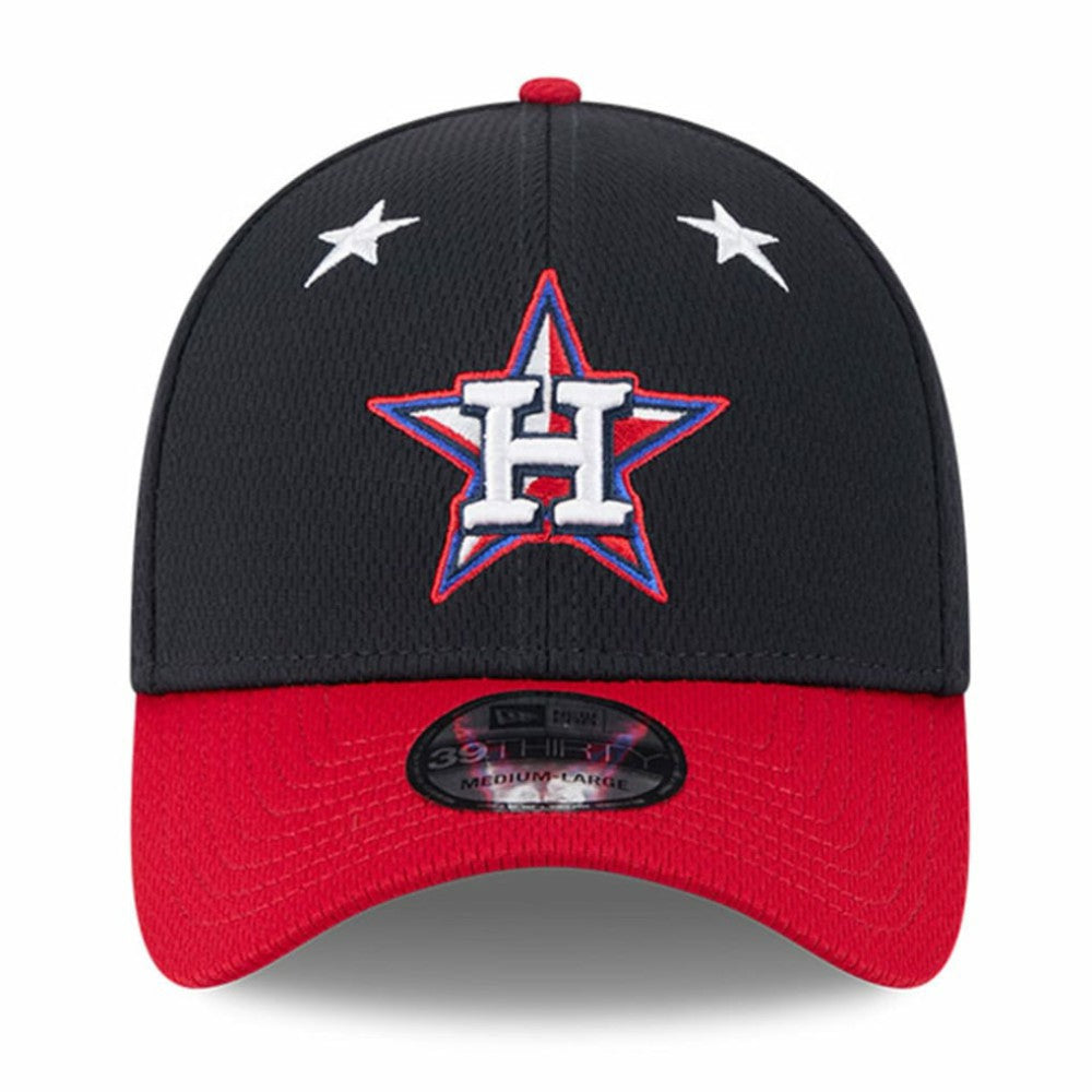 Houston Astros 2025 MLB All-Star Game Workout 39THIRTY Flex Hat Navy/Red