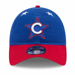 Chicago Cubs 2025 MLB All-Star Game Workout 9TWENTY Adjustable Hat Blue/Red