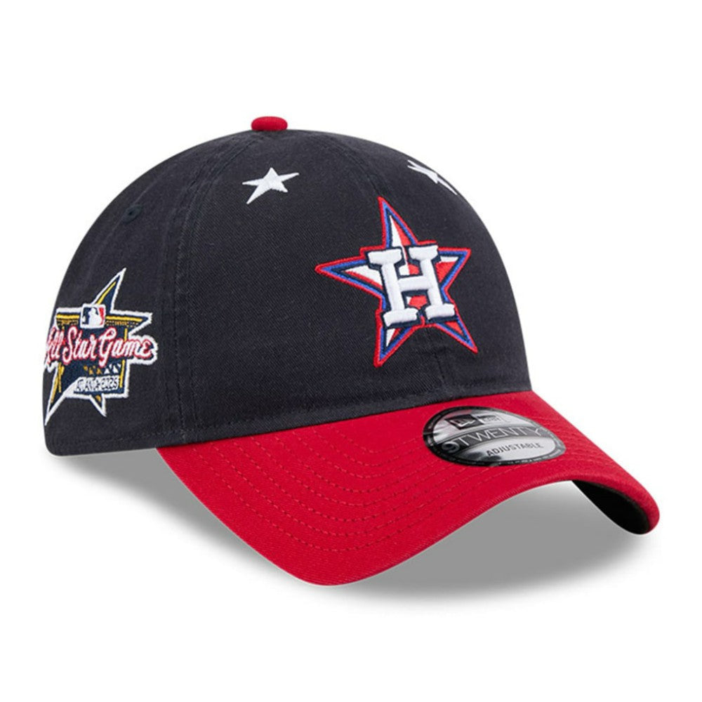 Houston Astros 2025 MLB All-Star Game Workout 9TWENTY Adjustable Hat Navy/Red