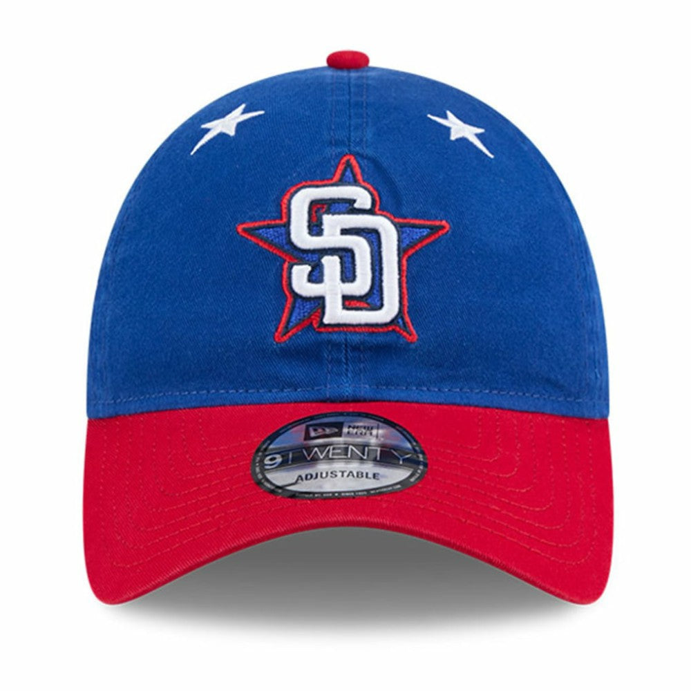 San Diego Padres 2025 MLB All-Star Game Workout 9TWENTY Adjustable Hat Blue/Red