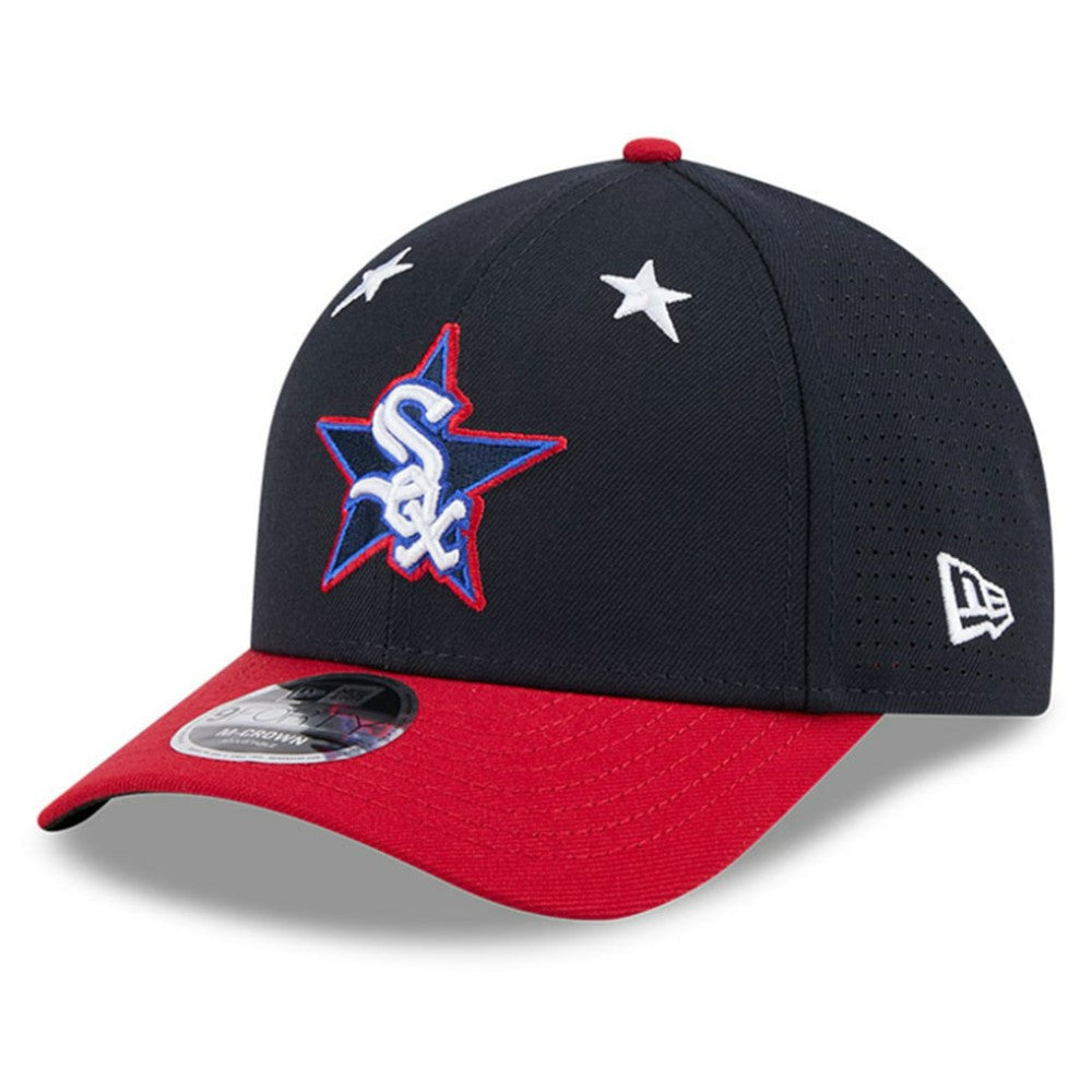 Chicago White Sox 2025 MLB All-Star Game Workout 9FORTY M-Crown Adjustable Hat Navy/Red