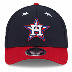 Houston Astros 2025 MLB All-Star Game Workout 9FORTY M-Crown Adjustable Hat Navy/Red