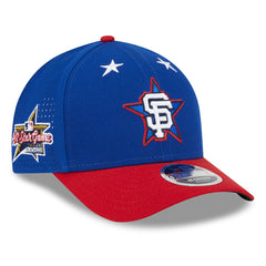San Francisco Giants 2025 MLB All-Star Game Workout 9FORTY M-Crown Adjustable Hat Blue/Red