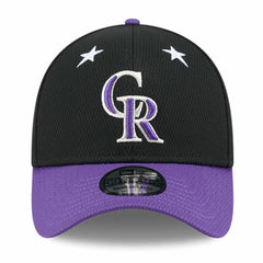Colorado Rockies 2025 MLB All-Star Game 39THIRTY Flex Hat Black/Purple
